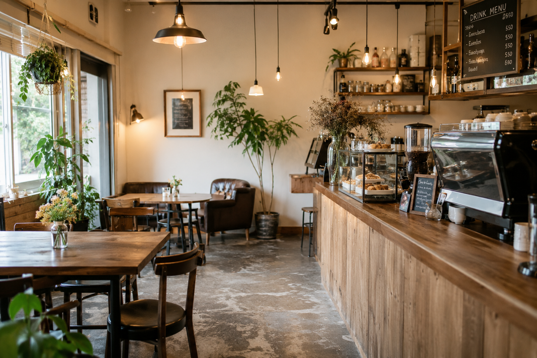 カフェの店内イメージ