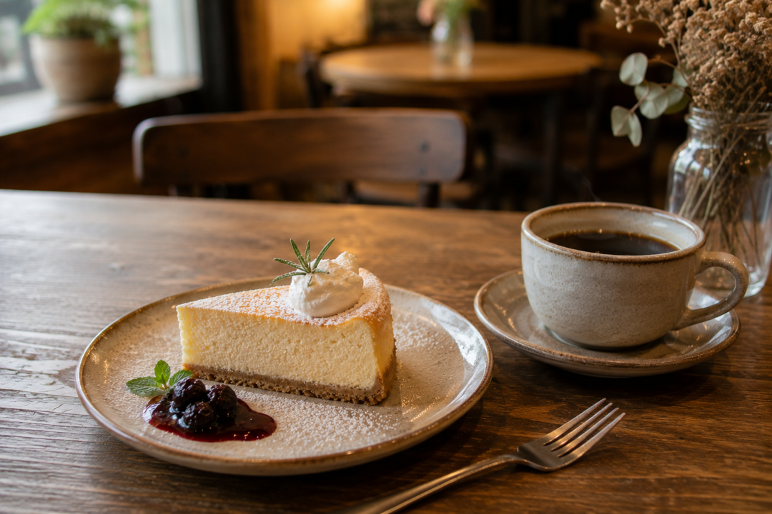 カフェのスイーツ