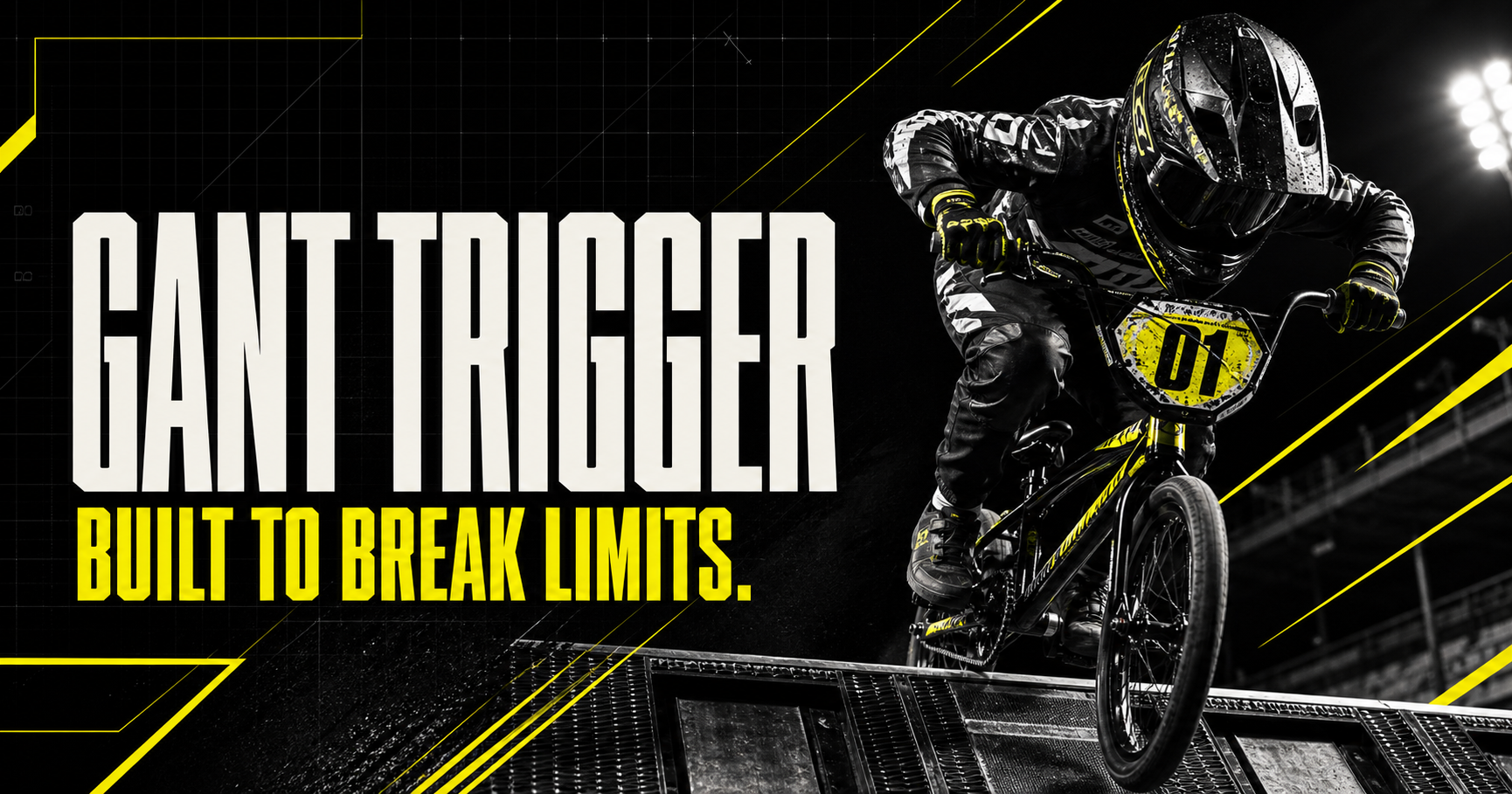 BMXレースに挑むGANT TRIGGERの選手
